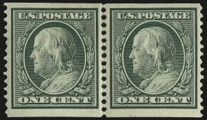 Sale 953, Lot 1041, 1910-13 Washington-Franklin Issue (Scott 374-396)