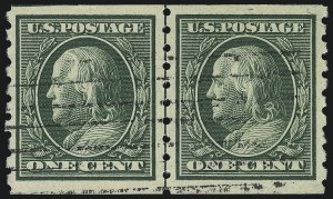 Sale 953, Lot 1048, 1910-13 Washington-Franklin Issue (Scott 374-396)