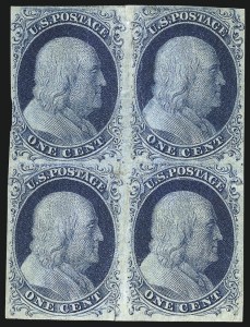 Sale 953, Lot 106A, 1851-56 Issue (Scott 5-17)