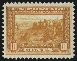Sale 953, Lot 1070, 1913-15 Panama-Pacific Issue (Scott 397-404)