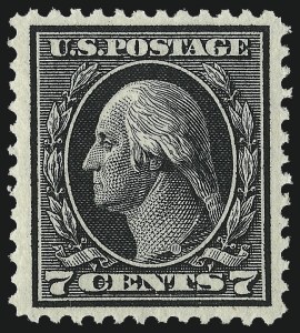 Sale 953, Lot 1088, 1912-14 Washington-Franklin Issue (Scott 405-423)