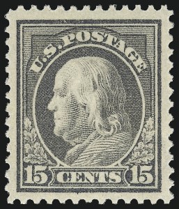 Sale 953, Lot 1099, 1912-14 Washington-Franklin Issue (Scott 405-423)