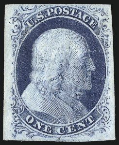 Sale 953, Lot 110, 1851-56 Issue (Scott 5-17)