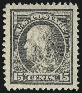 Sale 953, Lot 1100, 1912-14 Washington-Franklin Issue (Scott 405-423)