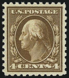 Sale 953, Lot 1112, 1913-15 Washington-Franklin Issues (Scott 424-461)