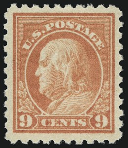 Sale 953, Lot 1116, 1913-15 Washington-Franklin Issues (Scott 424-461)