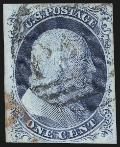 Sale 953, Lot 112, 1851-56 Issue (Scott 5-17)
