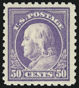 Sale 953, Lot 1125, 1913-15 Washington-Franklin Issues (Scott 424-461)
