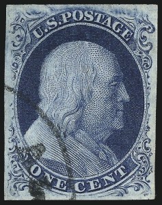 Sale 953, Lot 113, 1851-56 Issue (Scott 5-17)