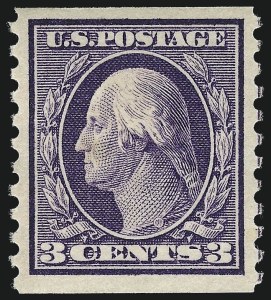 Sale 953, Lot 1135, 1913-15 Washington-Franklin Issues (Scott 424-461)