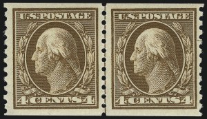 Sale 953, Lot 1136, 1913-15 Washington-Franklin Issues (Scott 424-461)