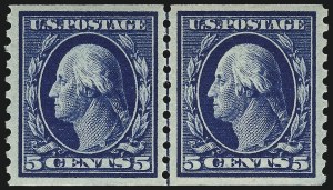 Sale 953, Lot 1140, 1913-15 Washington-Franklin Issues (Scott 424-461)