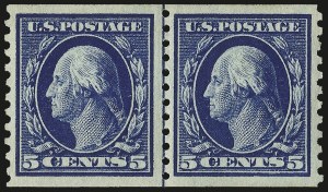 Sale 953, Lot 1141, 1913-15 Washington-Franklin Issues (Scott 424-461)