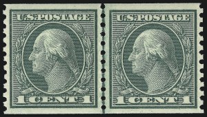 Sale 953, Lot 1147, 1913-15 Washington-Franklin Issues (Scott 424-461)