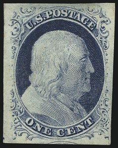 Sale 953, Lot 115, 1851-56 Issue (Scott 5-17)