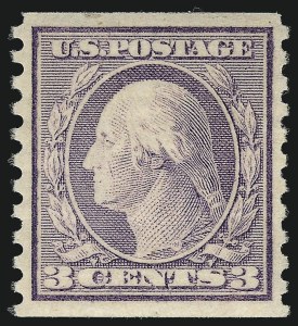 Sale 953, Lot 1159, 1913-15 Washington-Franklin Issues (Scott 424-461)