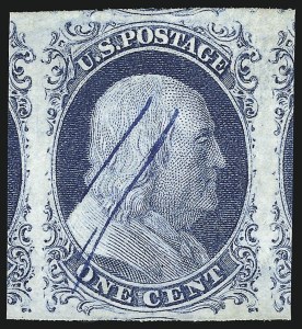 Sale 953, Lot 116, 1851-56 Issue (Scott 5-17)
