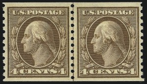 Sale 953, Lot 1161, 1913-15 Washington-Franklin Issues (Scott 424-461)