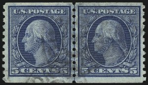 Sale 953, Lot 1166, 1913-15 Washington-Franklin Issues (Scott 424-461)