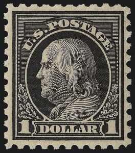 Sale 953, Lot 1171, 1913-15 Washington-Franklin Issues (Scott 424-461)