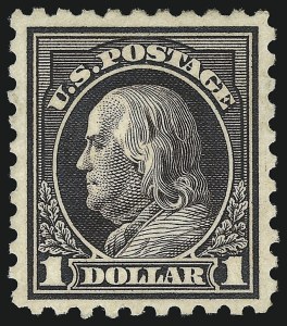 Sale 953, Lot 1173, 1913-15 Washington-Franklin Issues (Scott 424-461)