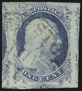 Sale 953, Lot 120, 1851-56 Issue (Scott 5-17)