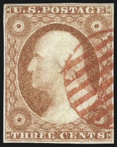Sale 953, Lot 125, 1851-56 Issue (Scott 5-17)