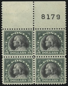 Sale 953, Lot 1255, 1917-19 Issues (Scott 481-524)