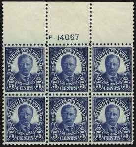 Sale 953, Lot 1301, 1922-29 Issues (Scott 551-621)