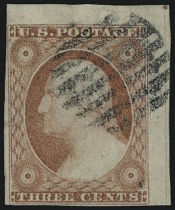 Sale 953, Lot 132, 1851-56 Issue (Scott 5-17)