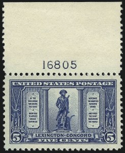 Sale 953, Lot 1341, 1922-29 Issues (Scott 551-621)