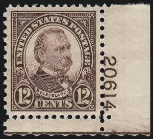 Sale 953, Lot 1374, 1925 and Later Issues (Scott 622 and Later Issues)