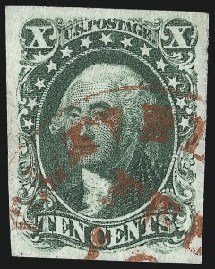 Sale Number 953, Lot Number 143, 1851-56 Issue (Scott 5-17)