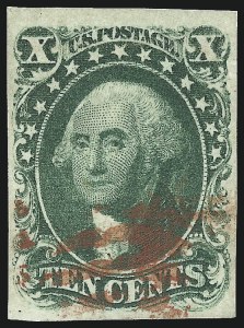 Sale 953, Lot 147, 1851-56 Issue (Scott 5-17)