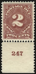 Sale 953, Lot 1476, Postage Due