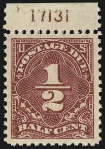 Sale 953, Lot 1493, Postage Due