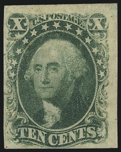 Sale 953, Lot 153, 1851-56 Issue (Scott 5-17)