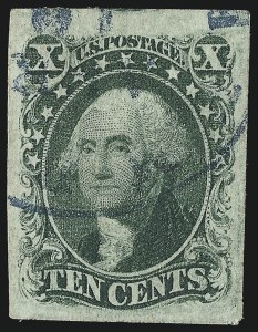 Sale 953, Lot 154, 1851-56 Issue (Scott 5-17)