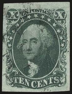 Sale 953, Lot 155, 1851-56 Issue (Scott 5-17)