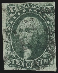 Sale 953, Lot 161, 1851-56 Issue (Scott 5-17)