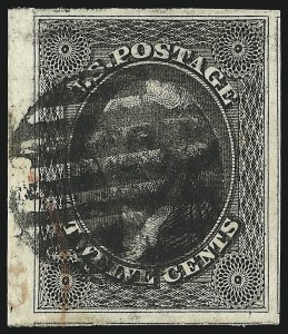 Sale 953, Lot 165, 1851-56 Issue (Scott 5-17)