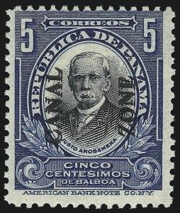 Sale 953, Lot 1713, Canal Zone, Guam