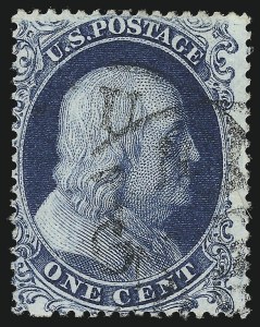 Sale 953, Lot 174, 1857-60 Issue (Scott 18-39)