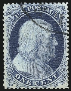 Sale 953, Lot 179, 1857-60 Issue (Scott 18-39)