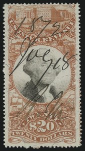 Sale 953, Lot 1844, Revenues (Third Issue, Proprietary)