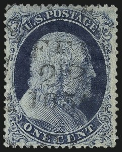 Sale 953, Lot 187, 1857-60 Issue (Scott 18-39)