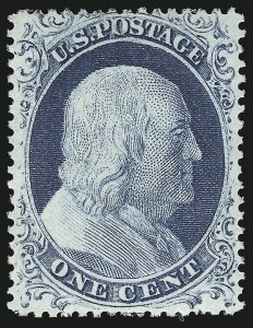 Sale 953, Lot 188, 1857-60 Issue (Scott 18-39)
