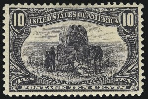 Sale 953, Lot 1928, Group Lots by Issue, 1c-10c Trans-Mississippi (285-290) Sale 953, Lot 1928, Group Lots by Issue