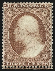Sale 953, Lot 196, 1857-60 Issue (Scott 18-39)