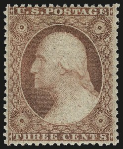 Sale 953, Lot 197, 1857-60 Issue (Scott 18-39)